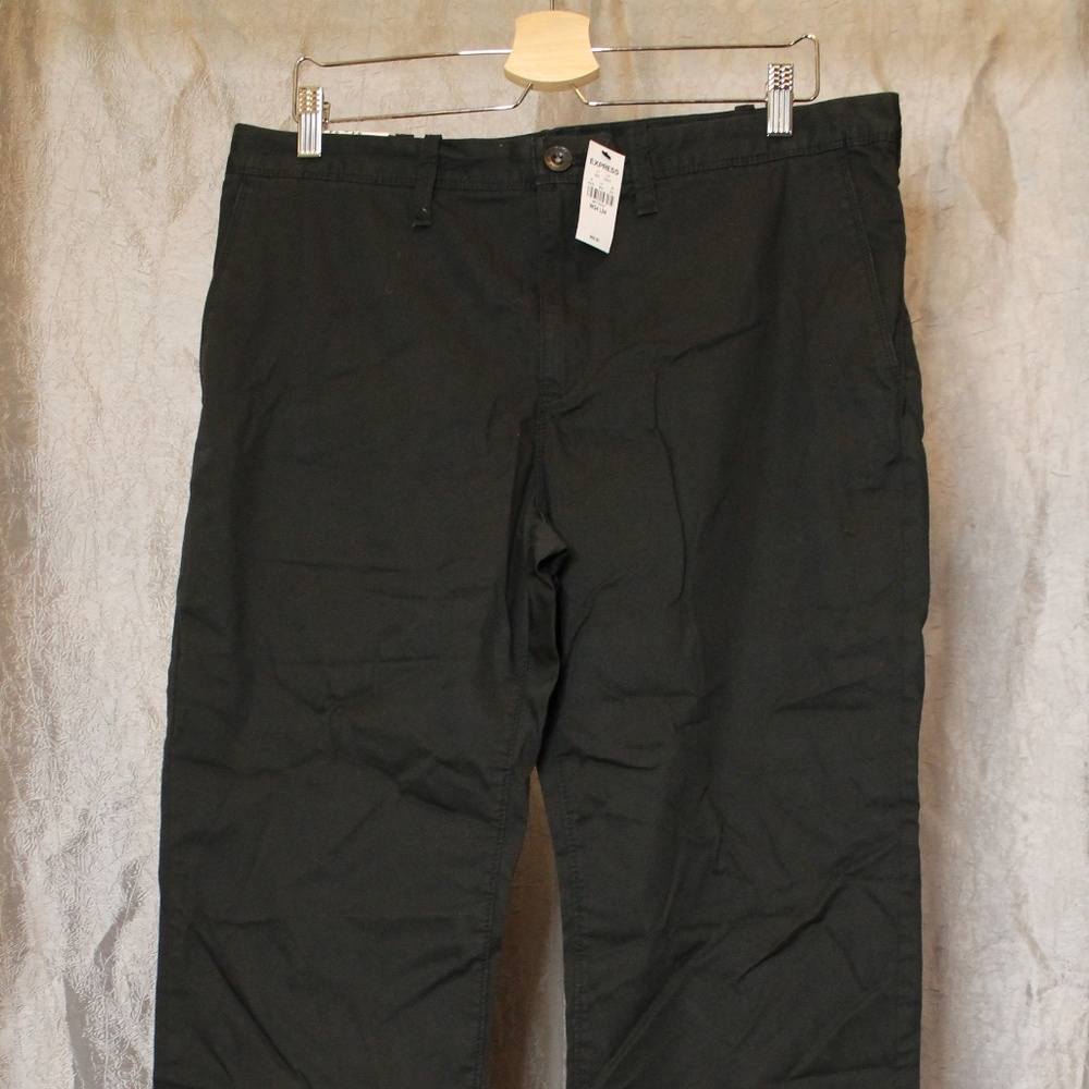 Men's Express Camden Black Modern Fit 34 x 34 NWT